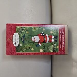 Hallmark 2001 Santa Marionette Ornament